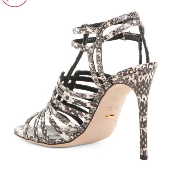 SERGIO ROSSI Leather Sandals - Picture 2 of 2